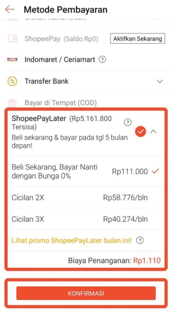 Cara Mengaktifkan Shopee Paylater Dengan Mudah Cepat Cair