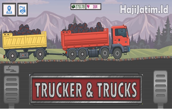 Gameplay-Menantang-Trucker-and-Trucks-Mod-Apk