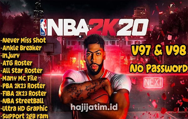 Capai-Game-Basket-Ideal-Fitur-Tambahan-Terbaik-NBA2K20-Mod-APK-Mobile-Unlimited Money-2023-Telah-Update-Terbaru