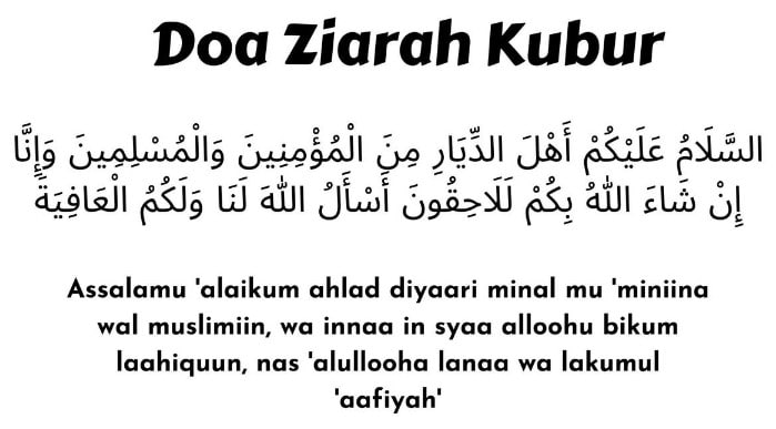 Doa Ziarah Kubur
