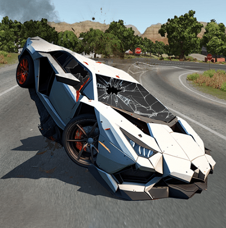 Link Download Mega Car Crash Simulator Mod Apk All Cars Unlocked